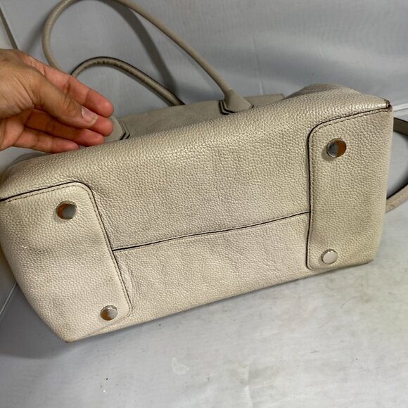 Michael Kors Mercer Tote Pebbled Leather in Cement Grey - Picture 6 of 7